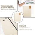 thumbnail image 5 of KAKOWELY Creative Coil Notepad for Home Use Simple Design Beige Color Protects Inner Pages,11.57"X8.58"X0.39", 5 of 5
