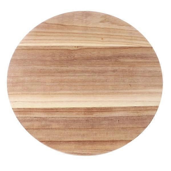 Wooden cutting board, versatile round cutting board for vegetables, fruit, cheese, meat