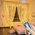 thumbnail image 3 of Guirnalda de luces LED para decoración navideña de Navidad 2024, guirnalda de luces para dormitorio con control remoto, 3 of 5