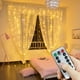 thumbnail image 4 of Guirnalda navideña USB para año nuevo 2025, cortina para ventana de dormitorio, cadena de luces, decoración para fiesta de Navidad, decoraciones navideñas para el hogar, 4 of 5