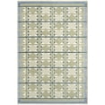 thumbnail image 2 of Nourison Nordic 4' x 6' Green Blue Modern Indoor Rug, 2 of 8