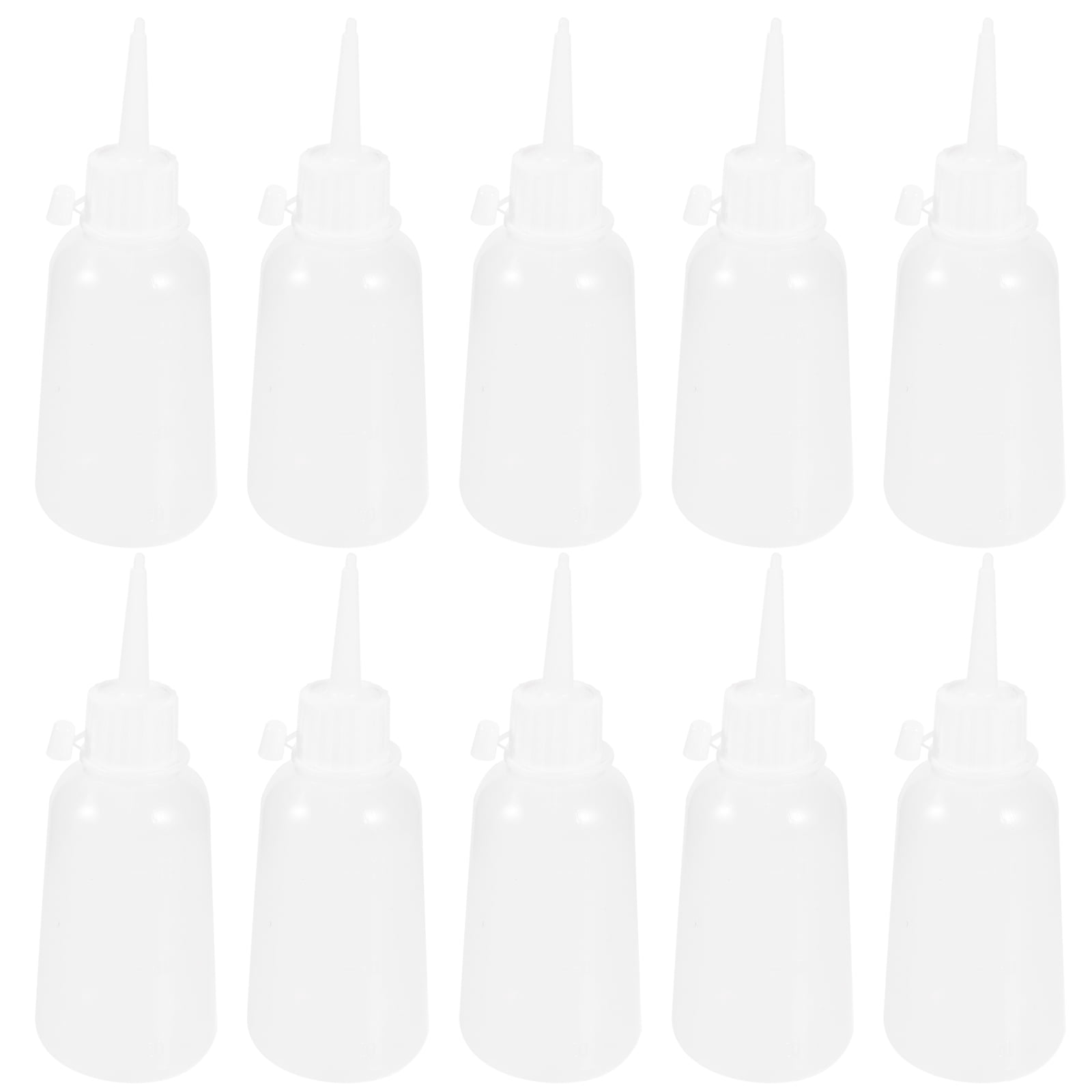 12Pcs Empty Liquid Glue Bottles Needle Tips Bottles Liquid Glue Bottles Small Bottles for Fixing