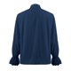 thumbnail image 3 of Camisas Para Hombre Slim Fit Camisa de corte vintage gótica para hombre Camisa de manga larga con dobladillo y cuello doblado hacia abajo (Blue, XXL), 3 of 5