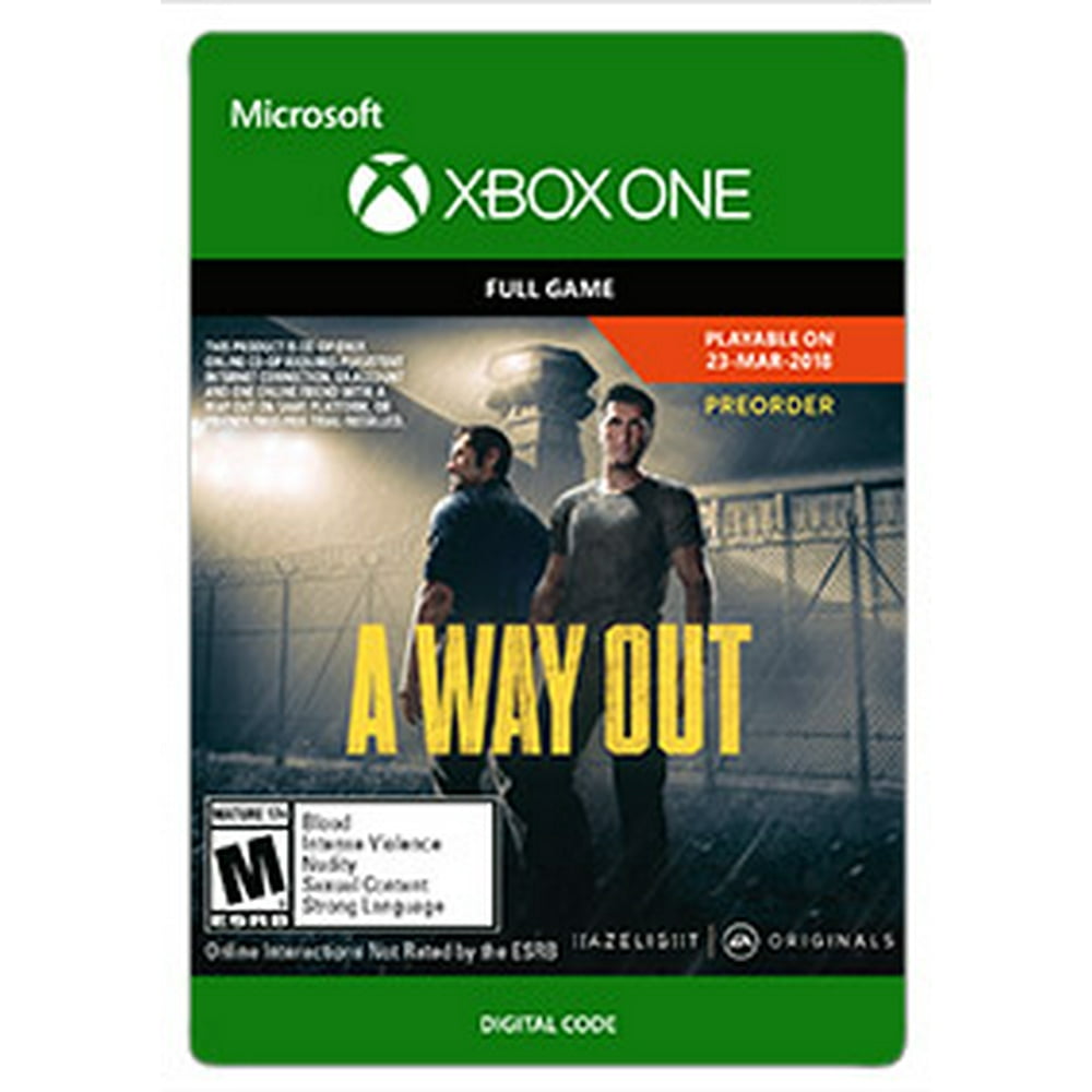 A Way Out, Electronic Arts, Xbox One, [Digital Download]