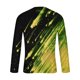 thumbnail image 4 of Blusas y camisas de manga larga y cuello redondo para hombre, camisetas casuales con estampado de moda y cuello redondo, blusas de licra de manga corta para hombre., 4 of 4