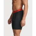 thumbnail image 5 of Real Essentials 5 Pack: Mens Compression Shorts - Quick Dry Performance Active Underwear (Available in Big & Tall), 5 of 6