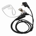 thumbnail image 4 of Auricular de tubo de aire, auriculares con tubo acústico pu 3,5 mm interfaz para walkie talkie para evx 534, 4 of 7