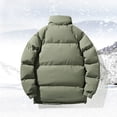 thumbnail image 5 of Maoxin Men's Coats Men's Casual Sports Daily Outdoor Stand Collar Long Sleeve Jacket Army Green XL, 5 of 8