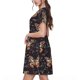 thumbnail image 2 of Easygdp Butterfly1 para Vestido Transpirable de Mujer, Vestido Suelto de Manga Corta con Pliegues y Bolsillos para el Verano, 2 of 6