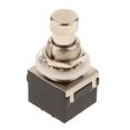 thumbnail image 1 of Interruptor de pie Pedal de efectos de guitarra Macarena Caja Hierro Negro, 1 of 5