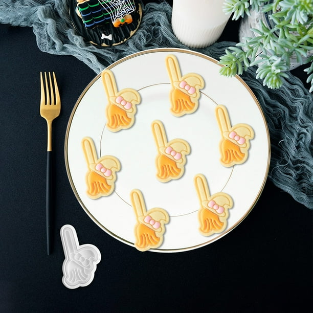 Moldes para hornear, molde para pasteles, nuevos y lindos moldes para cocinar en Halloween, herramienta para hornear de colores fáciles, molde para galletas