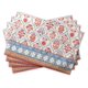 thumbnail image 1 of Maison D' Hermine Manteles Individuales De Tela 100% Algodón Juego De 4 Manteles Individuales Decorativos Lavables Para Mesa Cenas Vacaciones Buffet Fiestas Y Bodas Uso Romano - Acción De Gracias/Navi, 1 of 5