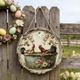 thumbnail image 3 of Easter Wooden Welcome Sign With Rope Hanging For Wall Door Indoor Outdoor Spring Home Decor Farmhouse Front Porch Holiday Party Decorations, 3 of 6