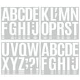 thumbnail image 4 of 272pcs 24 Sheets Large Letter Stickers 4 Inch Vinyl Alphabet Self-adhesive Stickers For Bulletin Board Mailbox Window, 4 of 9