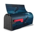 thumbnail image 3 of Naloa Lonely Night Wolf Mailbox Covers Magnetic Post Box Cover Post Letter Box Cover Garden Decor-21x18 in, 3 of 8