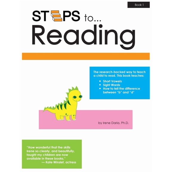 Steps to Reading Book 1: Short Vowels, (Paperback)