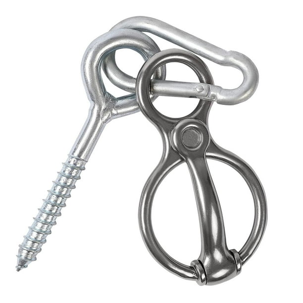 Anillo De Amarre Para Caballos, Resistente, Evita Tirones, Accesorios Para Caballos De Alta Resistencia.