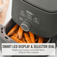 thumbnail image 5 of Martha Stewart 6QT Slim Air Fryer, 6-in-1, Ceramic Non-Stick, Caviar Gray, 5 of 8