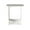 White, variant on Herunwer Minimalist Dressing Table Small Side Table for Bedroom Living Room End Table Wooden Top Space-Saving