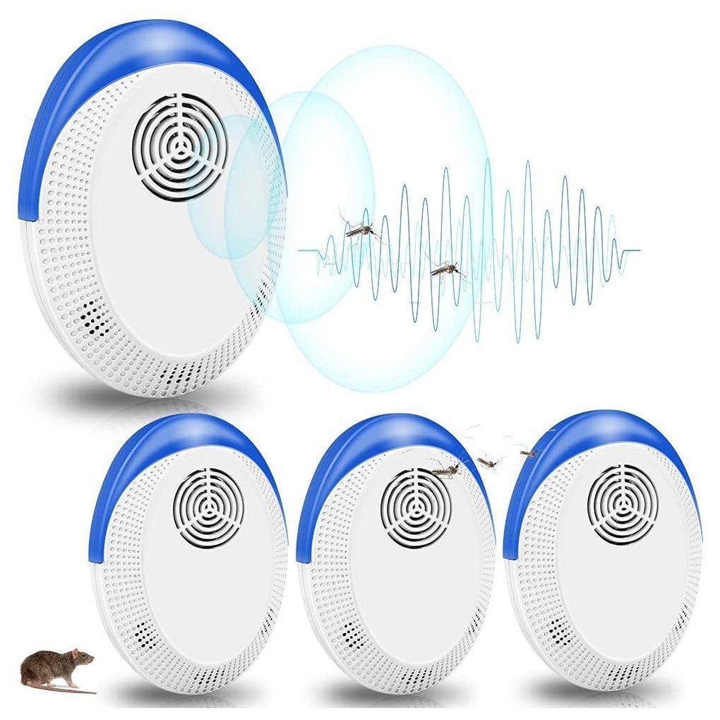 Ultrasonic Pest Repeller, 4 Pack Electronic Insect Repellent Pest