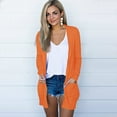thumbnail image 4 of Cardigan For Women Plus Size With Pockets Cardigan Fall Open Front Cardigan With Pockets Lightweight Cardigan Sweater, 4 of 9