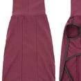 thumbnail image 4 of TELOLY Dog Clothes,Warm Design Dog Jacket,Non-Choking Comfort Thick Insulation Dog Sweatshirt,Burgundy,Xxxl, 4 of 4