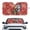 3D Roaring Bald Eagle, variant on HUIACONG Classic Mandala Print Foldable Sunshade Full Protection Protector Custom-fit Car Windshield Sun Shade for Vans Front Window SUV Windshield