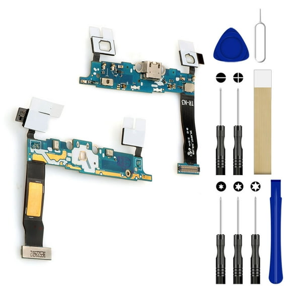 1 Pcs For T-Mobile Samsung Galaxy Note 4 N910T SM-N910T Replacement USB Charge Charging Port Flex Cable Tool
