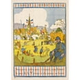 thumbnail image 2 of Hansi 11x14 Black Ornate Wood Framed Double Matted Museum Art Print Titled: 2Nd National Defense Loan. Subscribe, Help Us to Defeat, You Will Havete the Day of Victory and Return to the Home, 2 of 5