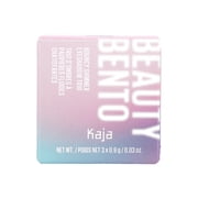 Kaja Beauty Bento, Bouncy Shimmer Eyeshadow Trio, 02 Orange Blossom, 3 Count, 0.9 g (0.03) oz Each