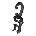 thumbnail image 3 of Clip de Soporte de Manguera de Buceo de 12 Piezas Clip de Manguera Doble BCD de Buceo con Hebilla de Gancho una PresióN para Snorkel Accesorios, 3 of 5