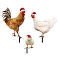 thumbnail image 1 of unbranded 3Ud De Gallina Para Jardín Con Material Acrílico Duradero De Patio, 1 of 8