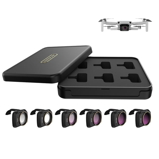 Compatible with DJI Mavic Mini Drone 6pcs Lens Filter Set CPL MCUV ND4 ND8 ND16