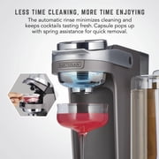 Bartesian Duet Cocktail Machine, 750 mL Glass Spirit Bottles, with LCD Display with Intuitive Controls