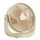 thumbnail image 3 of Ventilador pequeño de escritorio alto, silencioso, recargable, para oficina, dormitorio de estudiantes, ventilador portátil, 3 of 3