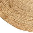 thumbnail image 4 of BHG 4' Round Jute Natural Braided Accent Rug (Cheverly), 4 of 5