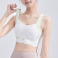 thumbnail image 2 of Loopsun 12 to 15 Years Girls Solid Training Bra with Built in Pads Green, 9-10Years, 2 of 5