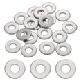 thumbnail image 1 of 20 Pcs M6 304 Acier Inoxydable Rondelles Plates 6mm ID 16mm OD 2mm Épais, Argent, 1 of 6