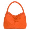 thumbnail image 1 of Bolsos Mujer Monedero Acolchado Suave Btafrte Rhombic Lattice Naranja, 1 of 9