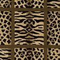 thumbnail image 5 of SAFAVIEH Soho Lacework Animal Area Rug, Beige/Brown, 8'3" x 11', 5 of 7