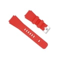 thumbnail image 1 of Goma Reloj Correa 22mm Ancho, Único Diseño Reemplazo Silicona Reloj Correa para Engranaje S2 S3 S4 y GT/GT2 Inteligente Reloj, Rojo, 1 of 5