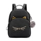 thumbnail image 2 of Mochila para Adolescentes Mochilas Escolares Cuero Mochila Cuadrada Dibujos Animados para Niñas (Negro), 2 of 9