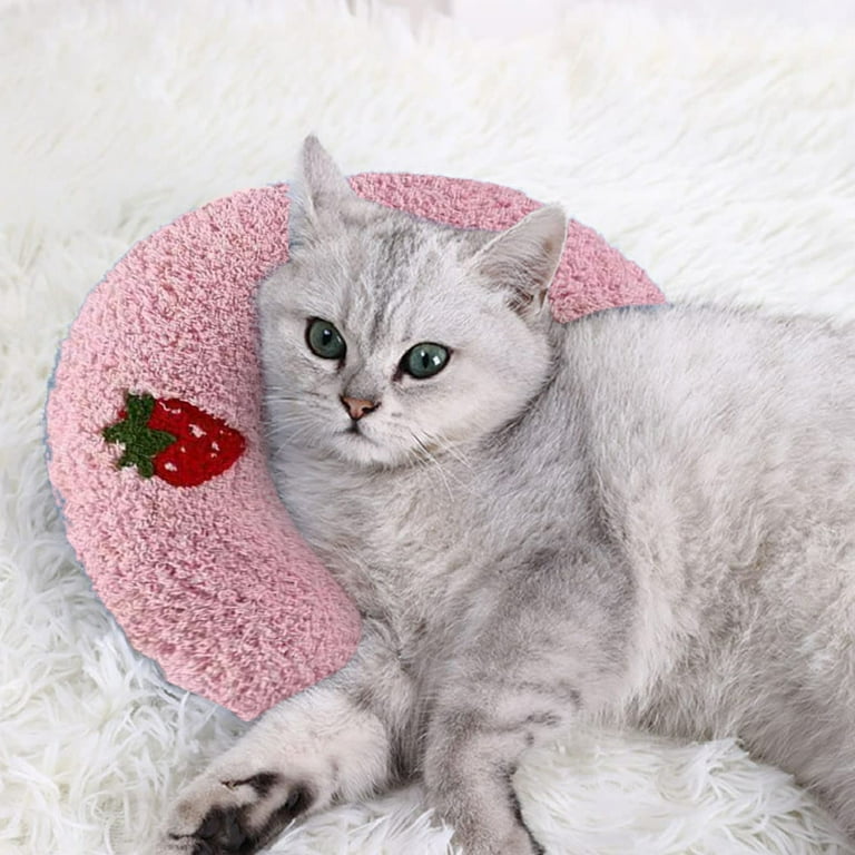 Cat Cozy Pillow 2023 New Cat Pillows For Indoor Cats Soft Fluffy Cat Calming Pillows Pet Sleeping Comp Walmart