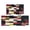 Black Geometric (2)`, variant on Kitchen Rugs and Mats Non Skid Washable Black Geometric Abstract` Kitchen Mat and Rug Set,Floor Cushion Waterproof Rug,Rubber Backed Area Rugs for Kitchen Laundry