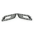 thumbnail image 6 of NS Front Fog Light Honeycomb Hex Mesh Grill Cover for Audi A4 B8.5 13-16,Chrome, 6 of 10