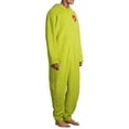 thumbnail image 4 of Dr. Seuss Men’s The Grinch Christmas Matching Family Pajamas Union Suit, Sizes S-2XL, 4 of 13