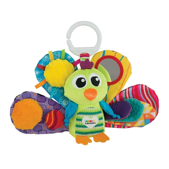 Lamaze Jacques the Peacock Take Along Toy