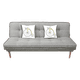thumbnail image 1 of Sofá Cama Futton OnStore Reclinable 3 Posiciones Gris Lino Premium, 1 of 3