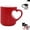 White, variant on Yippzo 2026 New Heart-Shaped Color Changing Magic Ceramic Mug, Funny Color Changing Coffee Cup, Heart Shaped Handle Ceramic Coffee Cup for Mother's Day Valentine's Day