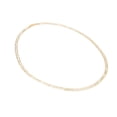 thumbnail image 1 of Cadena Figaro Ametrinaa 3x1 Bitono 5mm Unisex 60cm Chapa de Oro 18k, 1 of 5